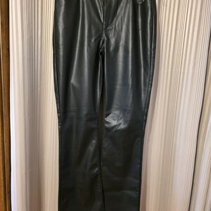 Joe's Jeans Black Leather Pants